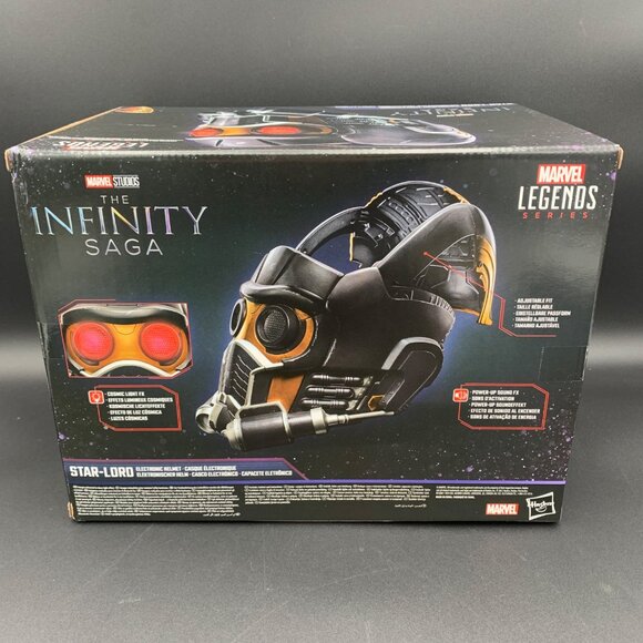 Marvel Legends Star-Lord Electronic Helmet With Light & Sound Effects Adjustable - Picture 4 of 7